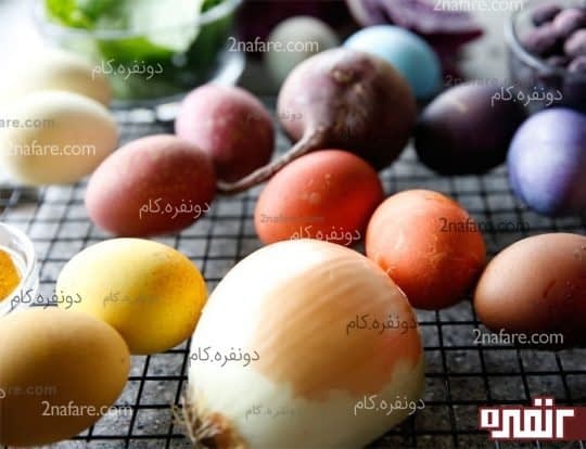 تخم مرغ رنگی عید