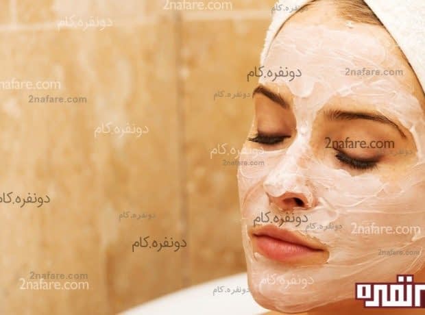 روشن سازی پوست با ماسک جوش شیرین ماسک جوش شیرین