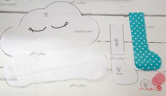برش زدن روی پارچه