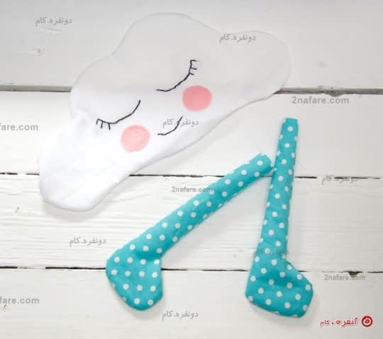 پاها و تنه ی دوخته شده