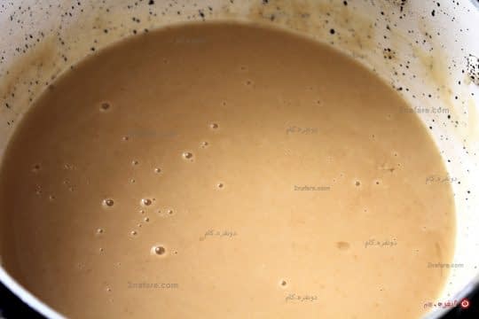تغییر رنگ آرد