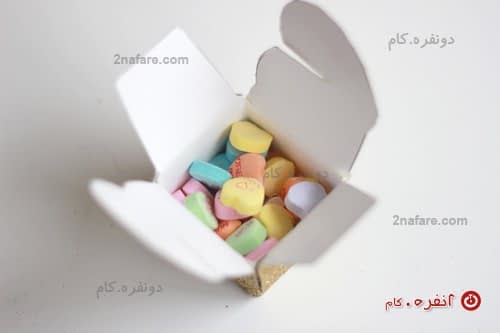 ساخت جعبه کادوی قلبی