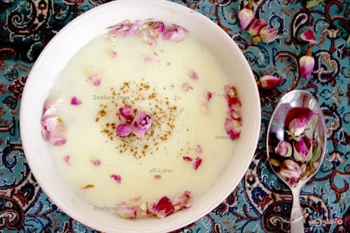 طرز تهیه فرنی ساده