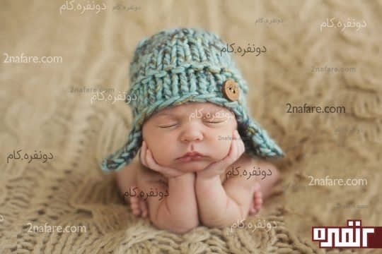مدل کلاه بافت پسرونه