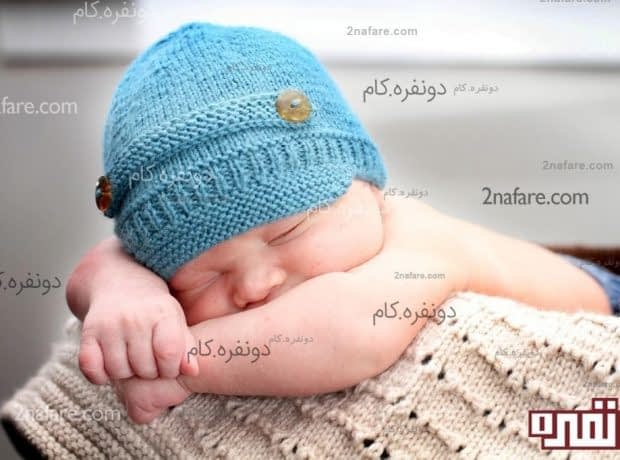 مدل های زیبای کلاه بافت برای نوزاد مدل کلاه پسرانه