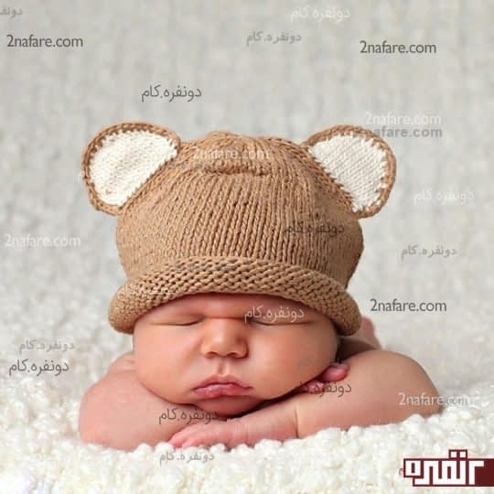 کلاه نوزاد پسرونه