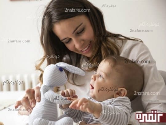 بازی با کودک در طول روز