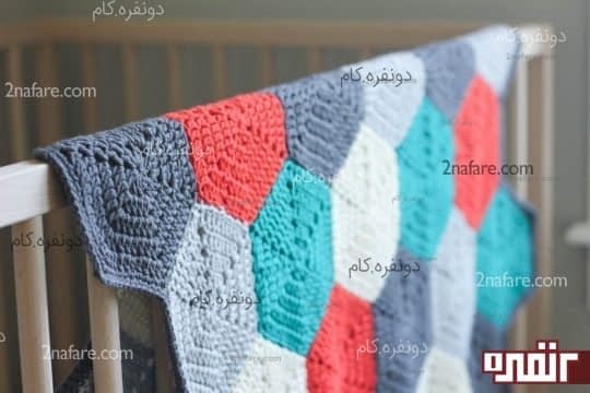 پتوی قلاب بافی