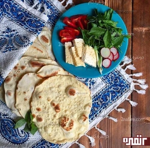 طرز تهیه نان خانگی