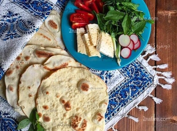 طرز تهیه نان خانگی صبحانه طرز تهیه نان خانگی
