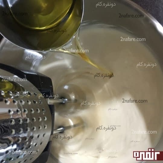 اضافه کردن روغن