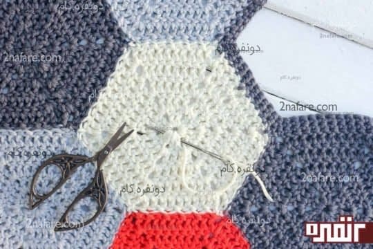 بافت پتوی چهل تکه