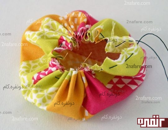 نخ رو جمع میکنیم