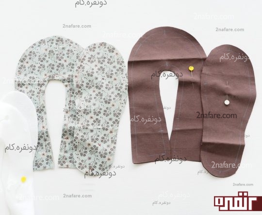 برش پارچه ها و لایه به کمک الگو