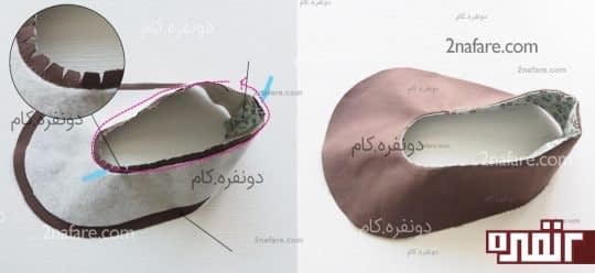 قسمت رویی پاپوش