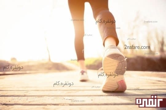 پیاده روی و کاهش استرس