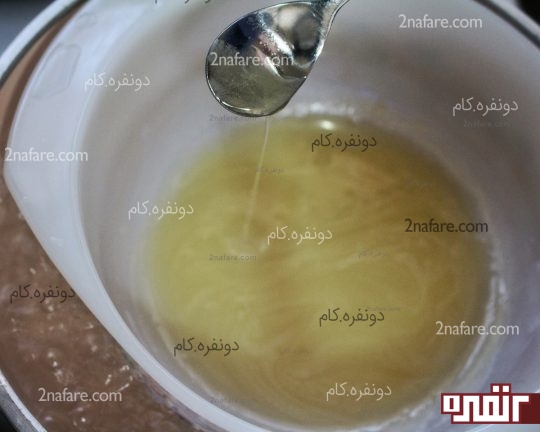 ذوب شدن ژلاتین به روش بن ماری