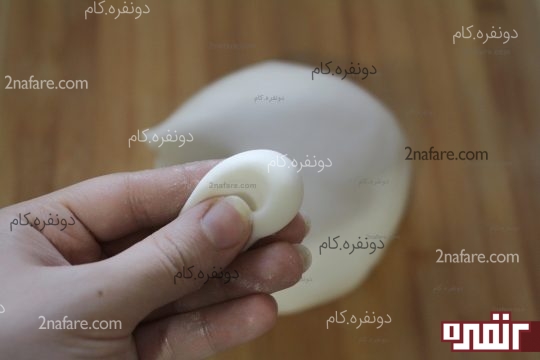 خمیر آماده شده فوندانت