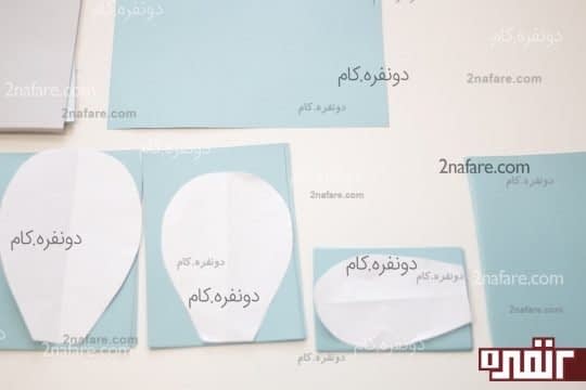 رسم الگوی گلبرگ ها