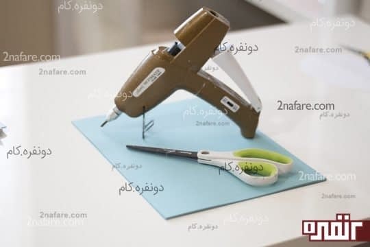 وسایل لازم برای ساخت گل های مقوایی
