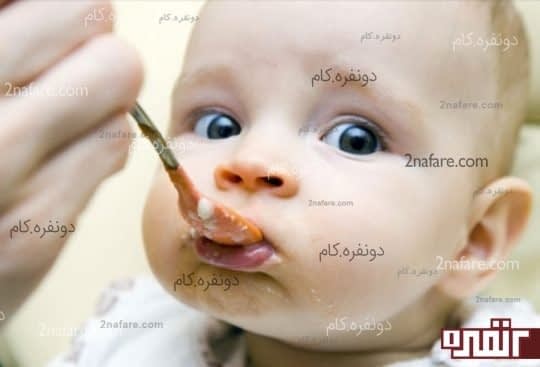 شروع غذای کمکی و قطع شیر شب نوزاد