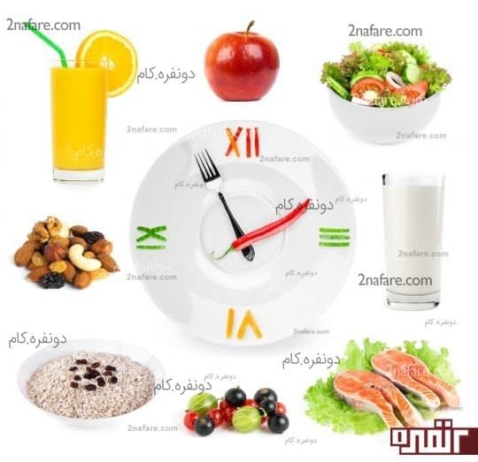 مصرف وعده های غذایی کم