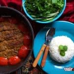 طرز تهیه کباب تابه ای زعفرانی خوشمزه و سریع