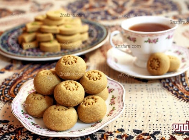طرز تهیه شیرینی نخودچی اصیل مرحله به مرحله شیرینی نچوچی