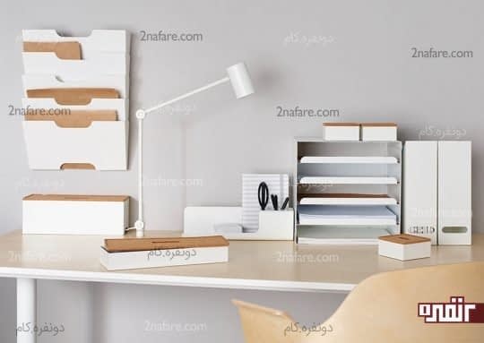 هماهنگی بین رنگها و وسایل روی میزکار