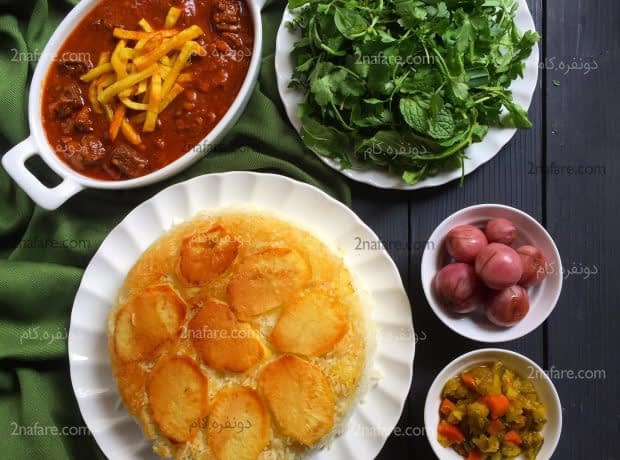 طرز تهیه خورشت قیمه خوش عطر و بو مرحله به مرحله خورشت قیمه