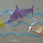آموزش ساخت دلفین اوریگامی ساده