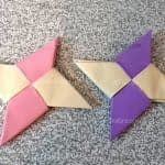 آموزش  اوریگامی ستاره نینجا