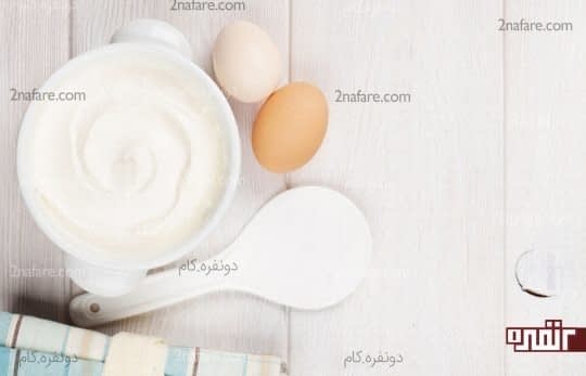 رشد بهتر موها با ماسک تخم مرغ و ماست