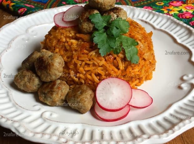 طرز تهیه کلم پلو با رب گوجه کلم پلو با رب گوجه فرنگی