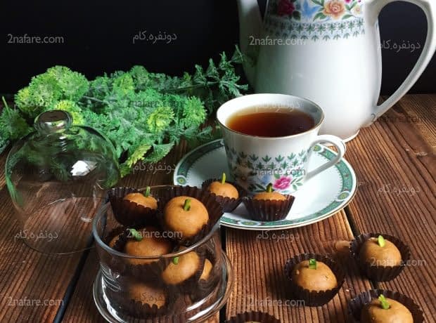 طرز تهیه برشتوک با آرد نخودچی برشتوک با آرد نخودچی