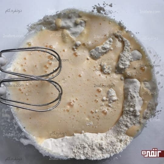 مخلوط کردن مواد