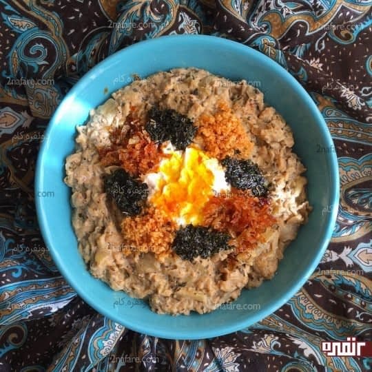 کشک بادمجان رژیمی