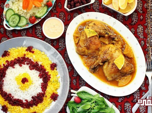 طرز تهیه خوراک مرغ با سس پرتقال خوراک مرغ با سس پرتقال