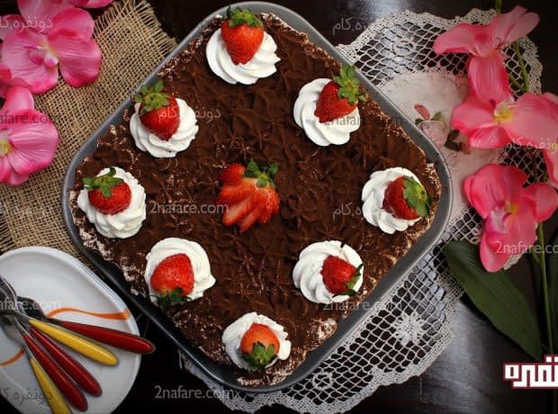 اصنع كعكة بدون كعكة