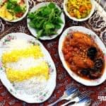 طرز تهیه مسما مرغ و بادمجان