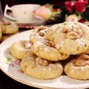 طرز تهیه شیرینی گردویی ساده و خوشمزه شیرینی گردویی