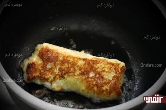 فرنچ تست رول سرخ شده