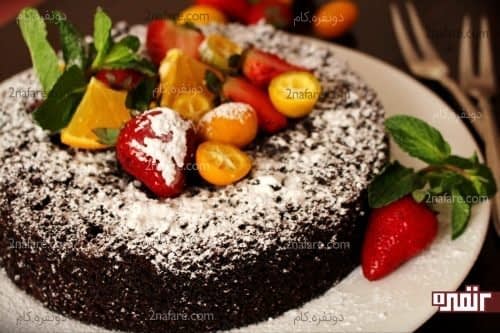 کیک شیفون کوکا 1