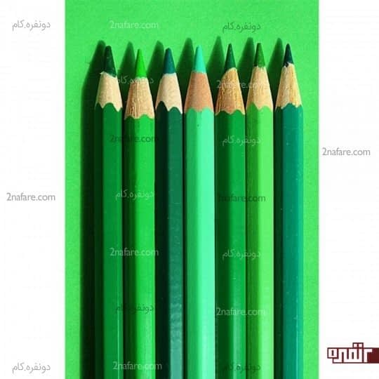 ترکیب رنگ سبز