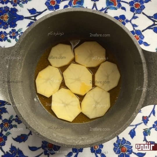 چیدن ته دیگ