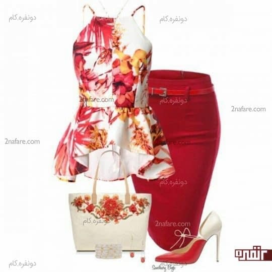 سفید و قرمز