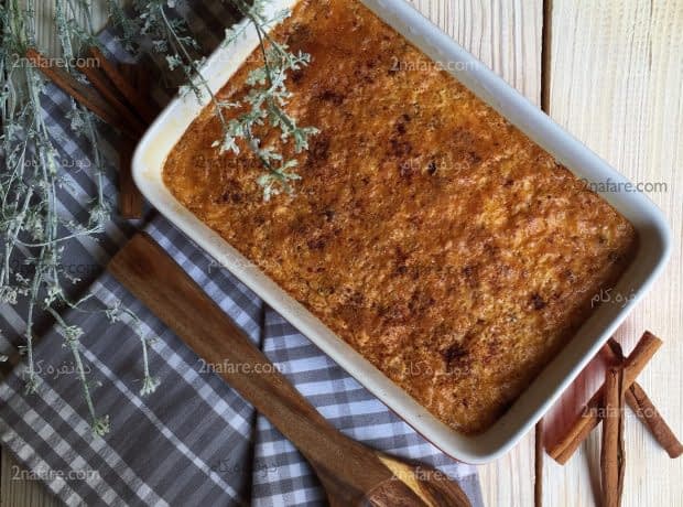 طرز تهیه کاستارد برنج و کشمش مرحله به مرحله کاستارد برنج و کشمش