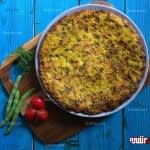 طرز تهیه کوکوی لوبیا سبز مرحله به مرحله