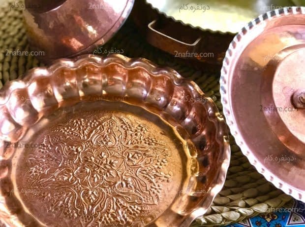 راهکاری برای جلا دادن به ظروف مسی تمييز شدن ظروف
