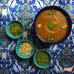 طرز تهیه کاچی آرد گندم مخصوص ماه رمضان